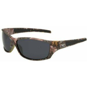 VertX Polarized Camo Sport Wrap Sunglasses